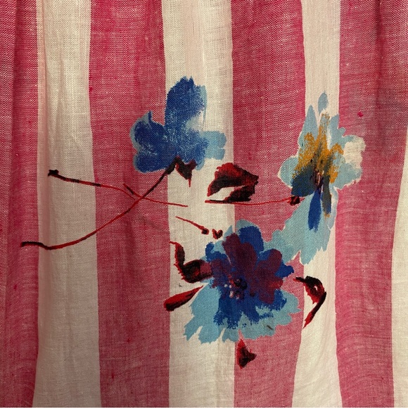 Cotton Striped Floral Handmade Set - Picture 4 of 6